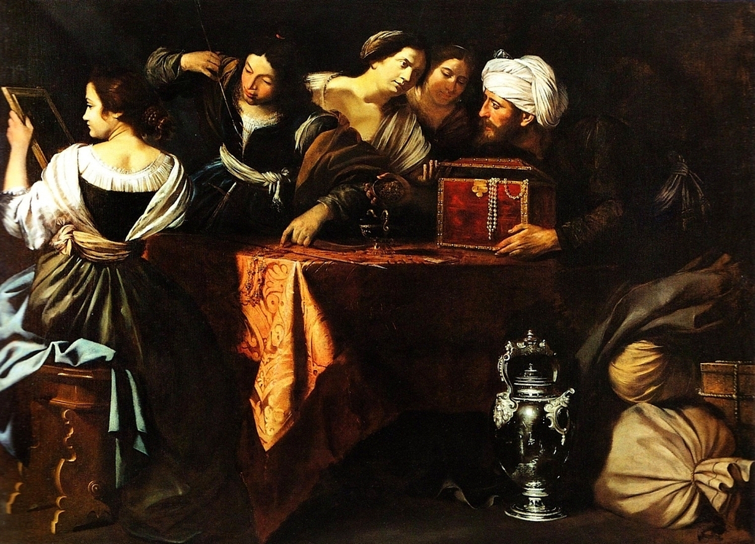 Ulisse scopre Achille alla corte del re Licomede-1640