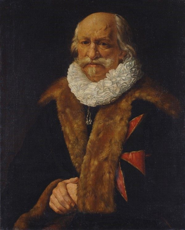 Portrait dun chevalier de lordre de Saint-Étienne-1619