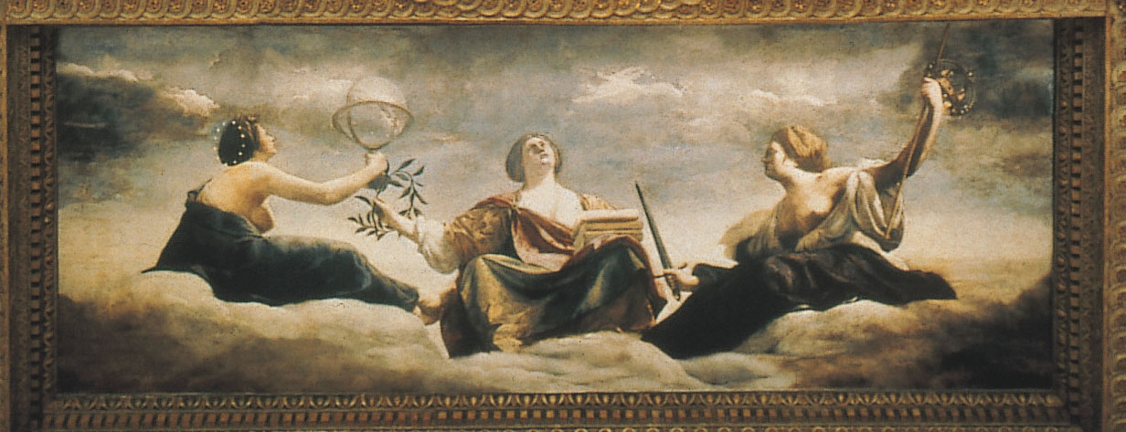 The Muses: Urania, Calliope and Melpomene