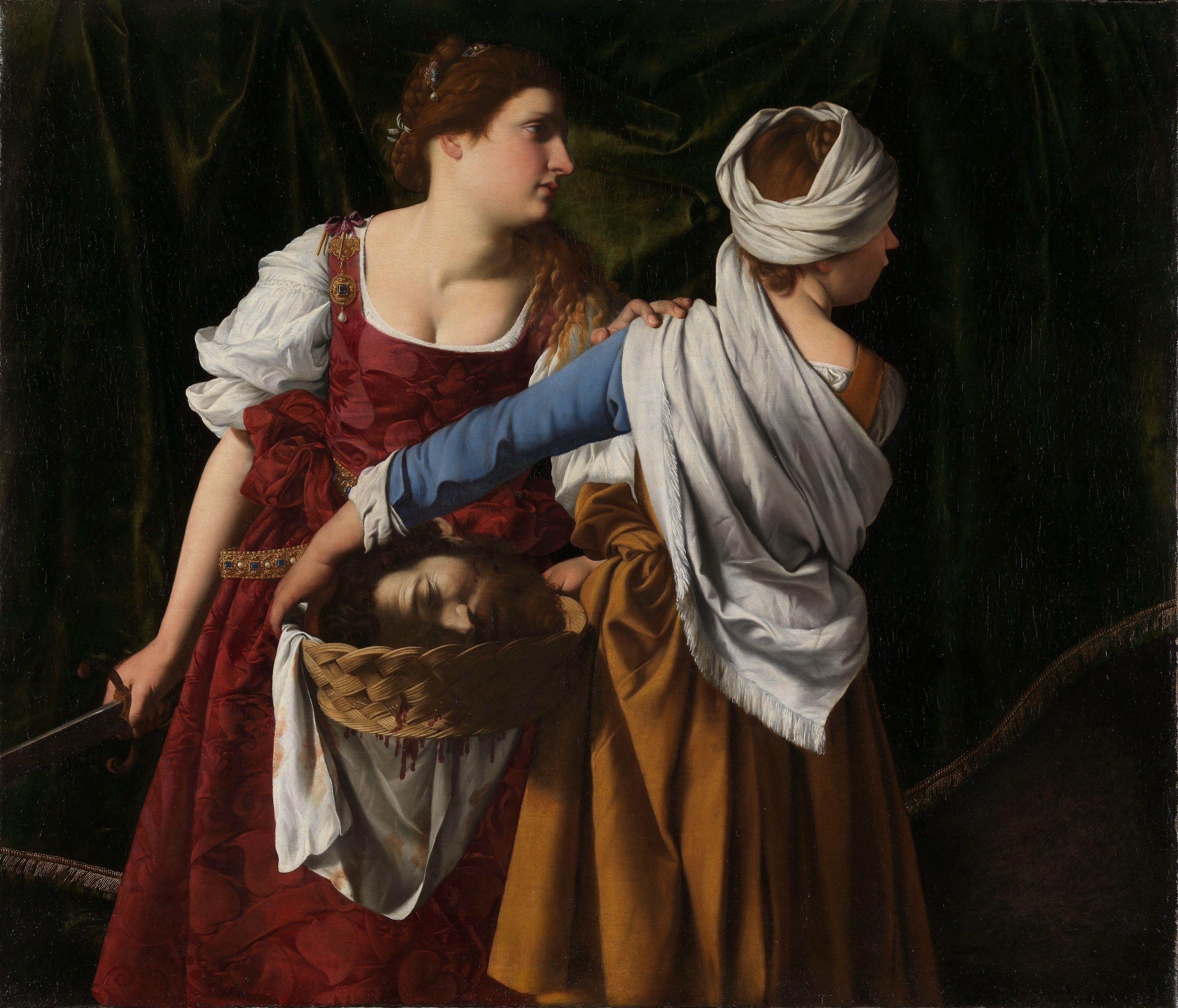 Judith and her maidservant with the head of Holofernes